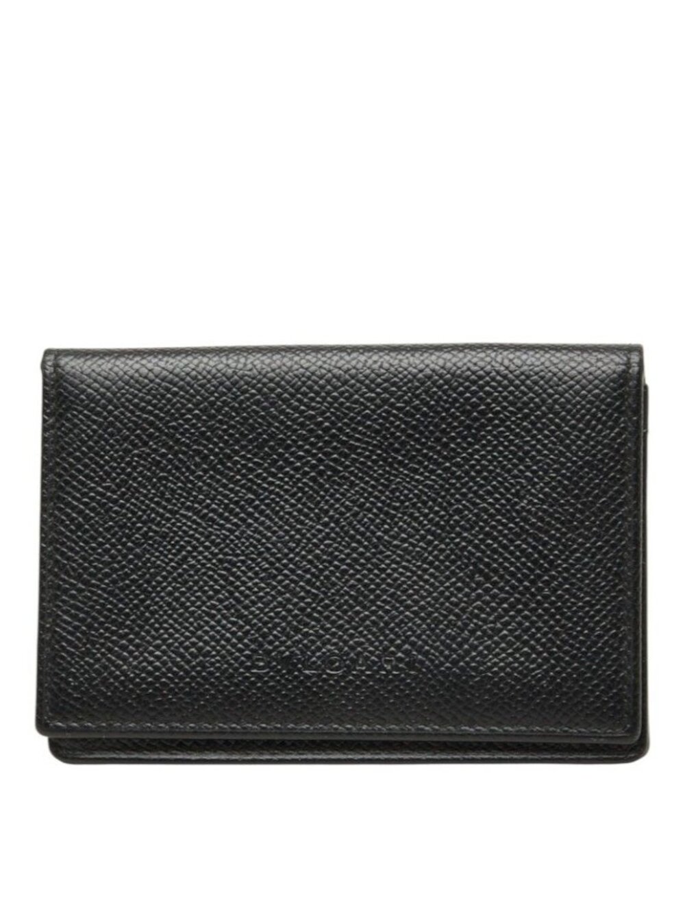Bvlgari Card Case Black Leather